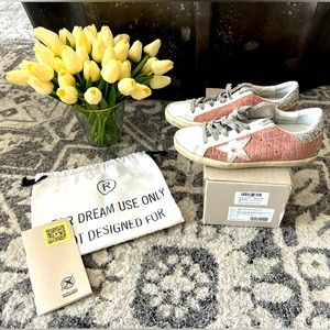 Size 37 (US some s size 7) Golden Goose like new Superstar Classic